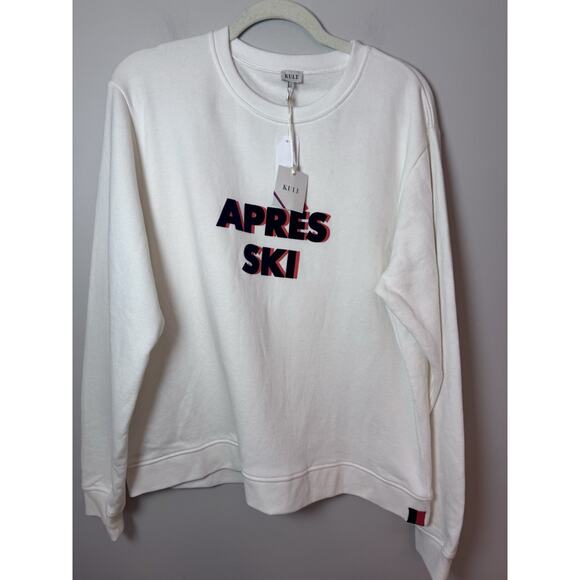 Kule The Raleigh Après Ski Graphic Sweatshirt Sz Large NWT $148 - Picture 2 of 13